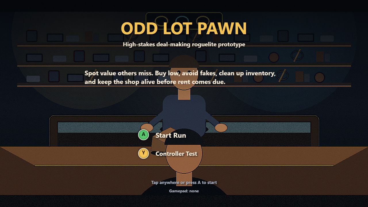 Odd Lot Pawn browser game preview